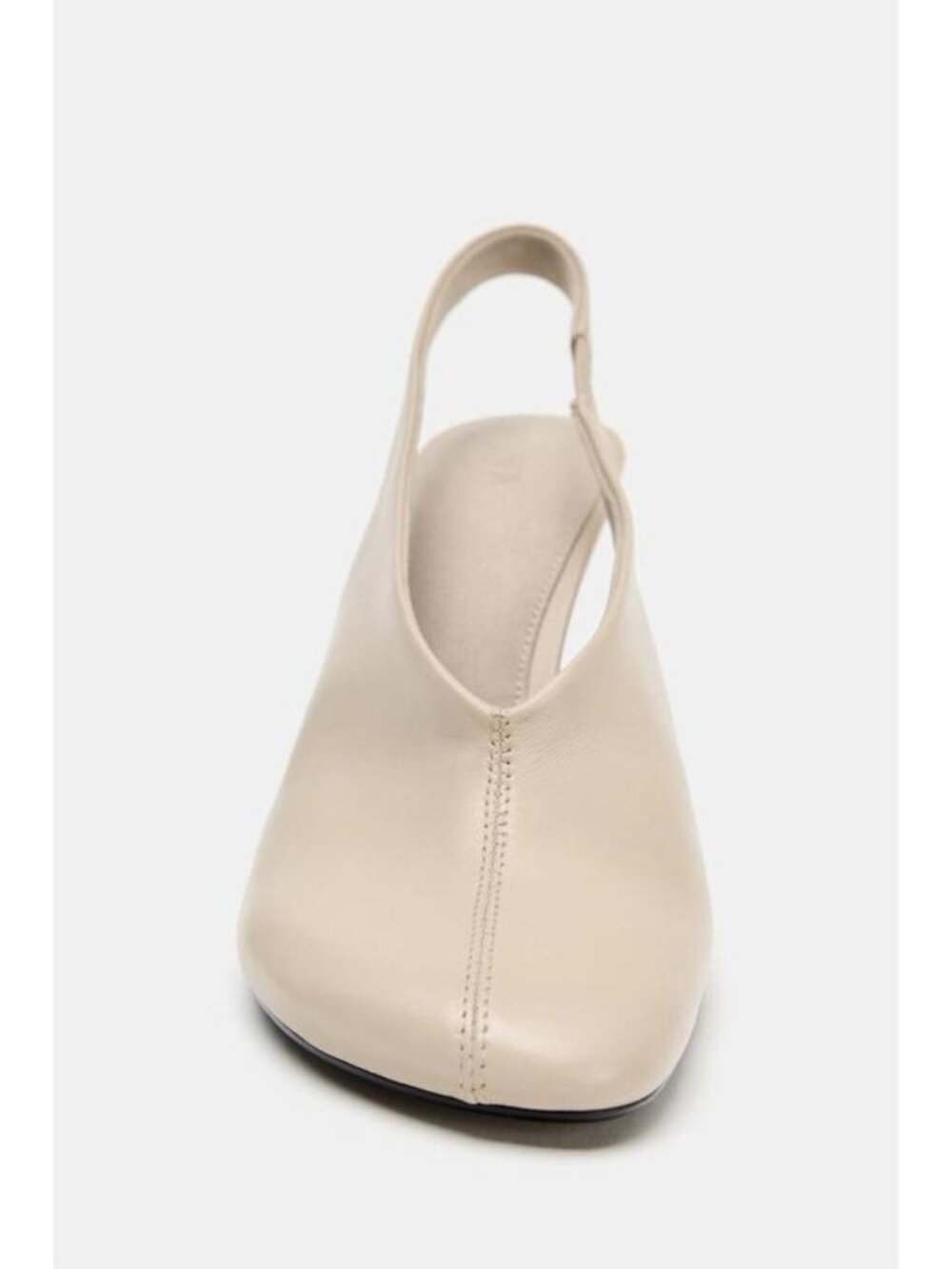 ZARA LIMITED EDITION LEATHER SLINGBACKS - Picture 6 of 7